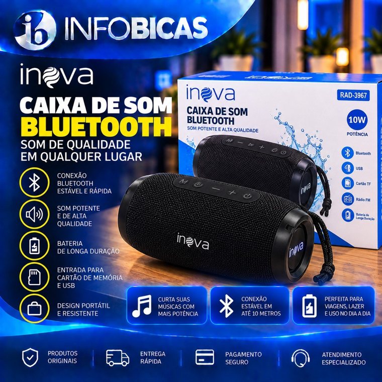 Caixa de Som Inova