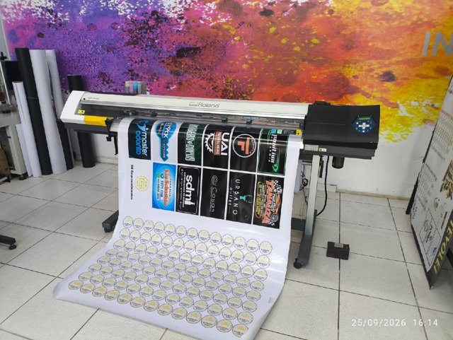 Banner personalizado - impressão digital