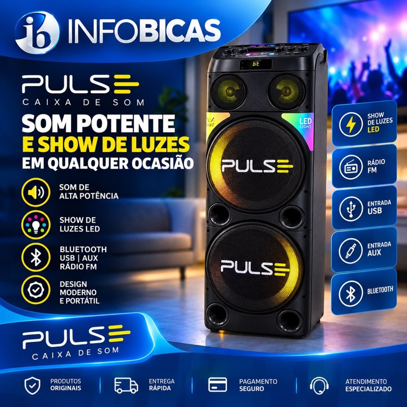 Caixa de som Pulse
