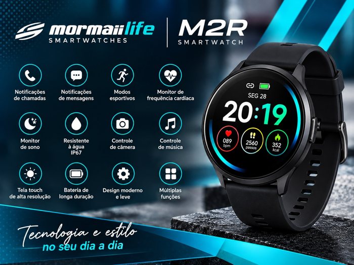 Smartwatch Mormaii Life M2R